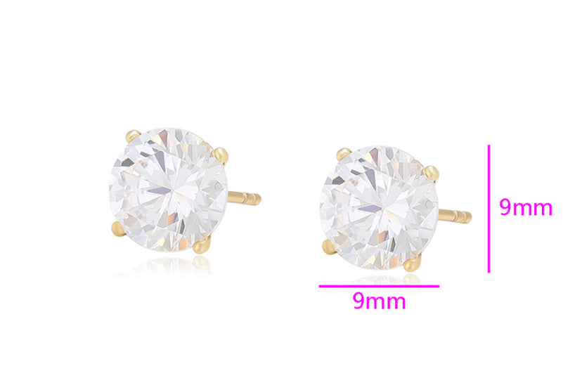 Bonitos aretes pequeños ideales para usar todos los días