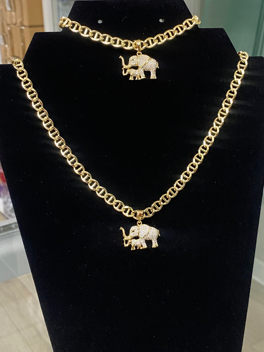 Bonito set de cadena y pulcera